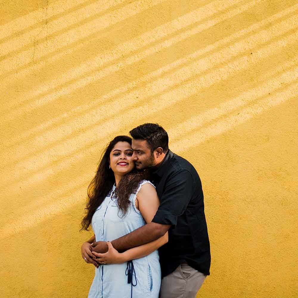 Girija & Avadhoot's farmhouse pre-wedding shoot in Pune