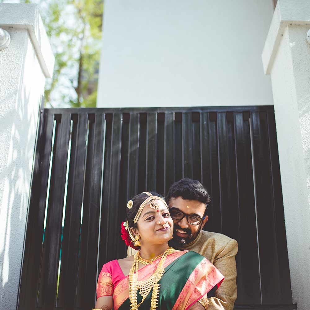 Greeshma & Abhishek's tambram-mallu wedding in Pune